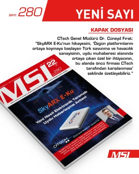 MSI Dergisi 280. Sayı Kapağı